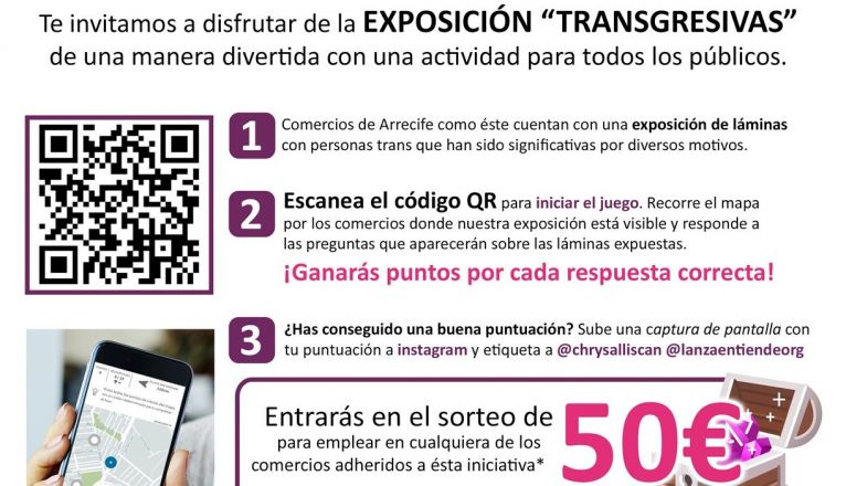 Código QR de la exposición Transgresivas