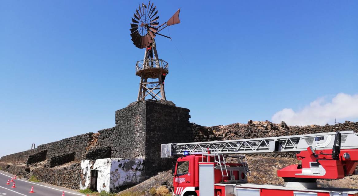 Molino de Las Salinas en Arrecife