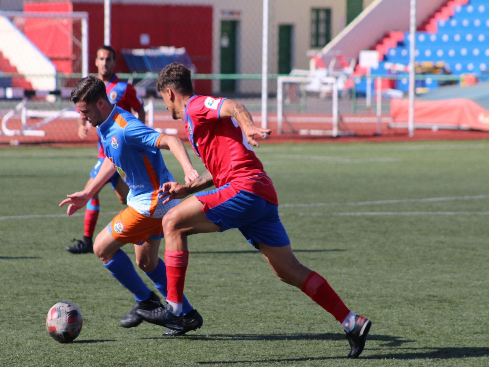 Sufrido triunfo de la UD Lanzarote ante el Panadería  Pulido San Mateo (1-0)