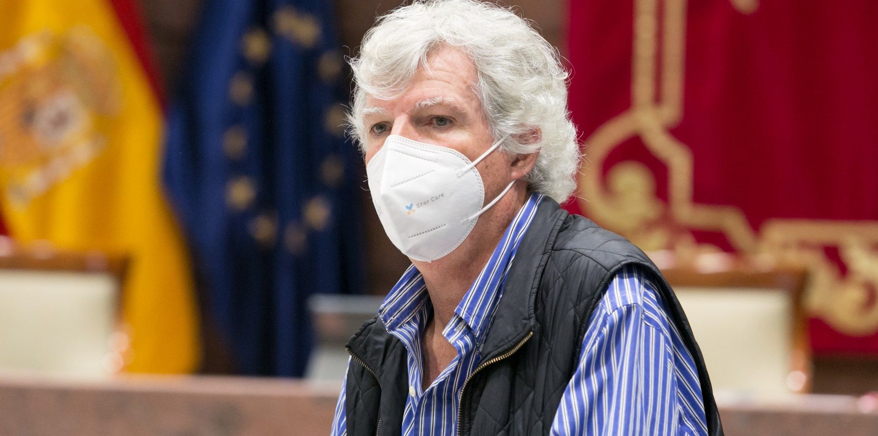 El viceconsejero de Planificación Territorial y Transición Ecológica del Gobierno de Canarias, Leopoldo Díaz