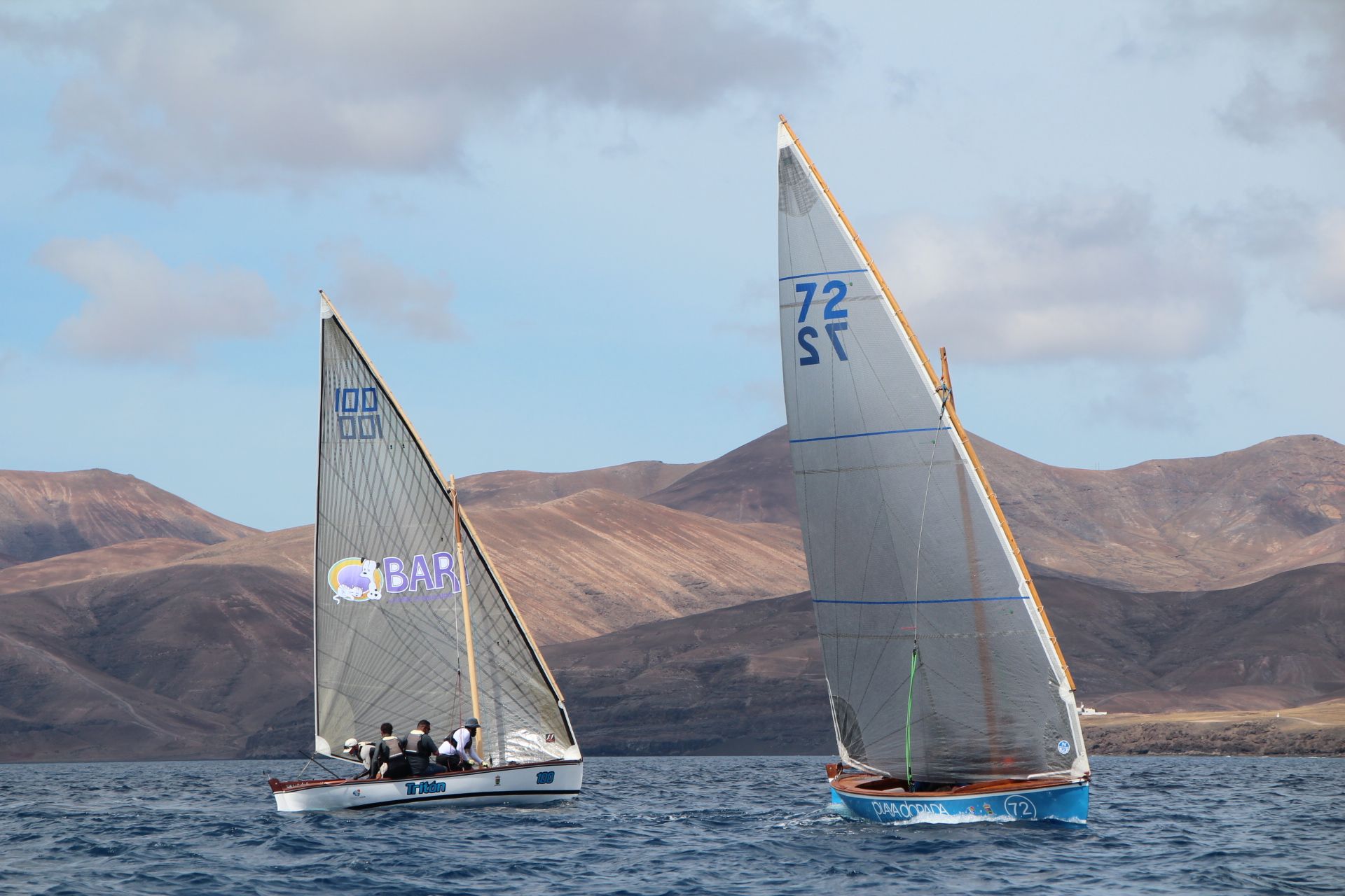 El Tritón de Playa Blanca debuta con victoria en la I Copa Vela Latina del Sur El Tritón de Playa Blanca debuta con victoria en la I Copa Vela Latina del Sur