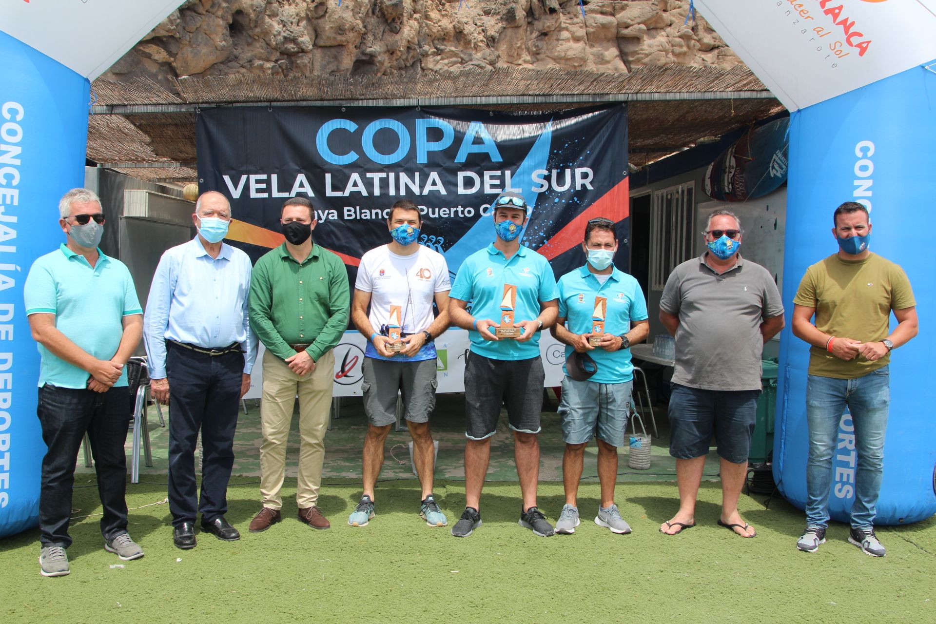 El Tritón de Playa Blanca debuta con victoria en la I Copa Vela Latina del Sur
