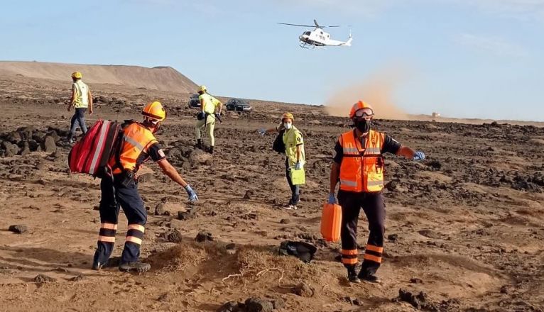 Rescate ahogado en Los Charcones