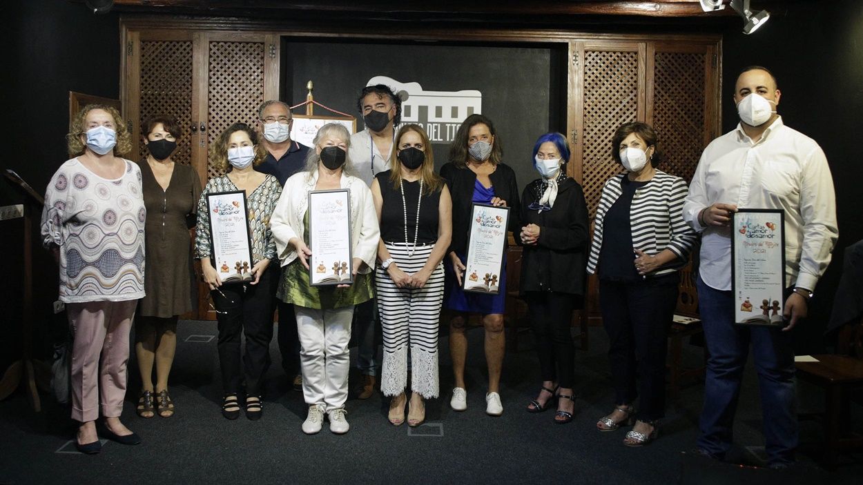 Acto del Concurso de Cartas Los Novios del Mojón