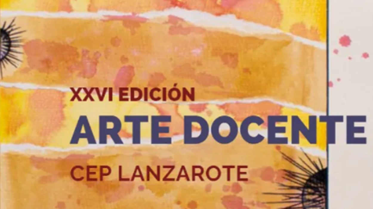 Cartel de la XXVI edición de Arte Docente