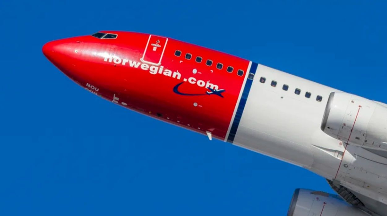 Imagen de un avión de Norgewian
