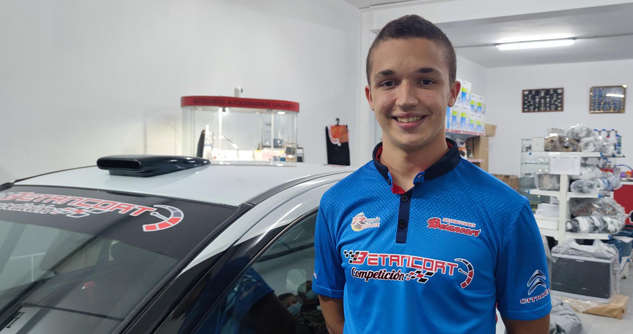 El piloto Yoday Betancort cambia de montura y se  pasa al asfalto