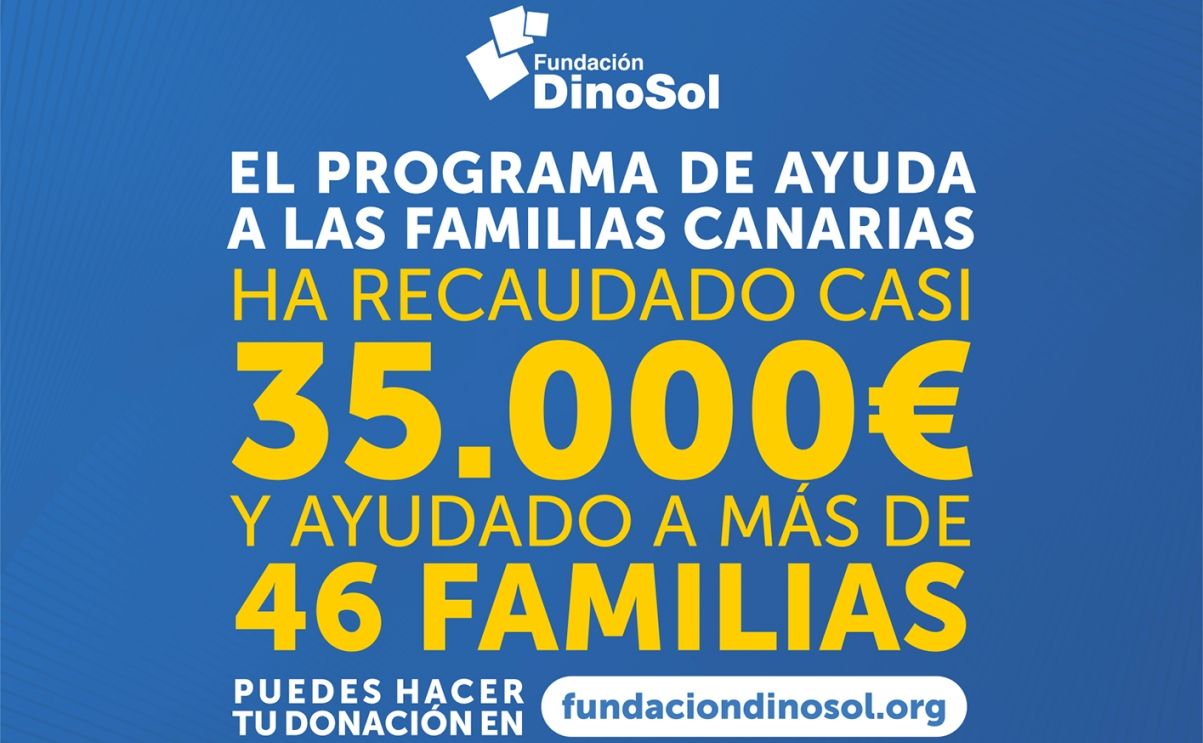 Programa de Ayuda a las Familias Canarias de la Fundación DinoSol
