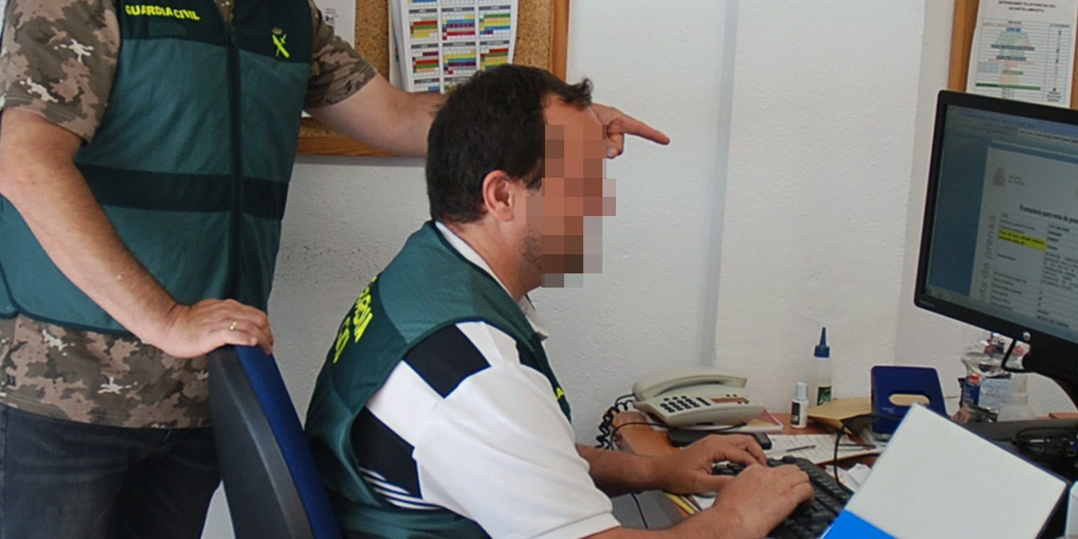 Operación de la Guardia Civil contra una red de ciberdelincuencia