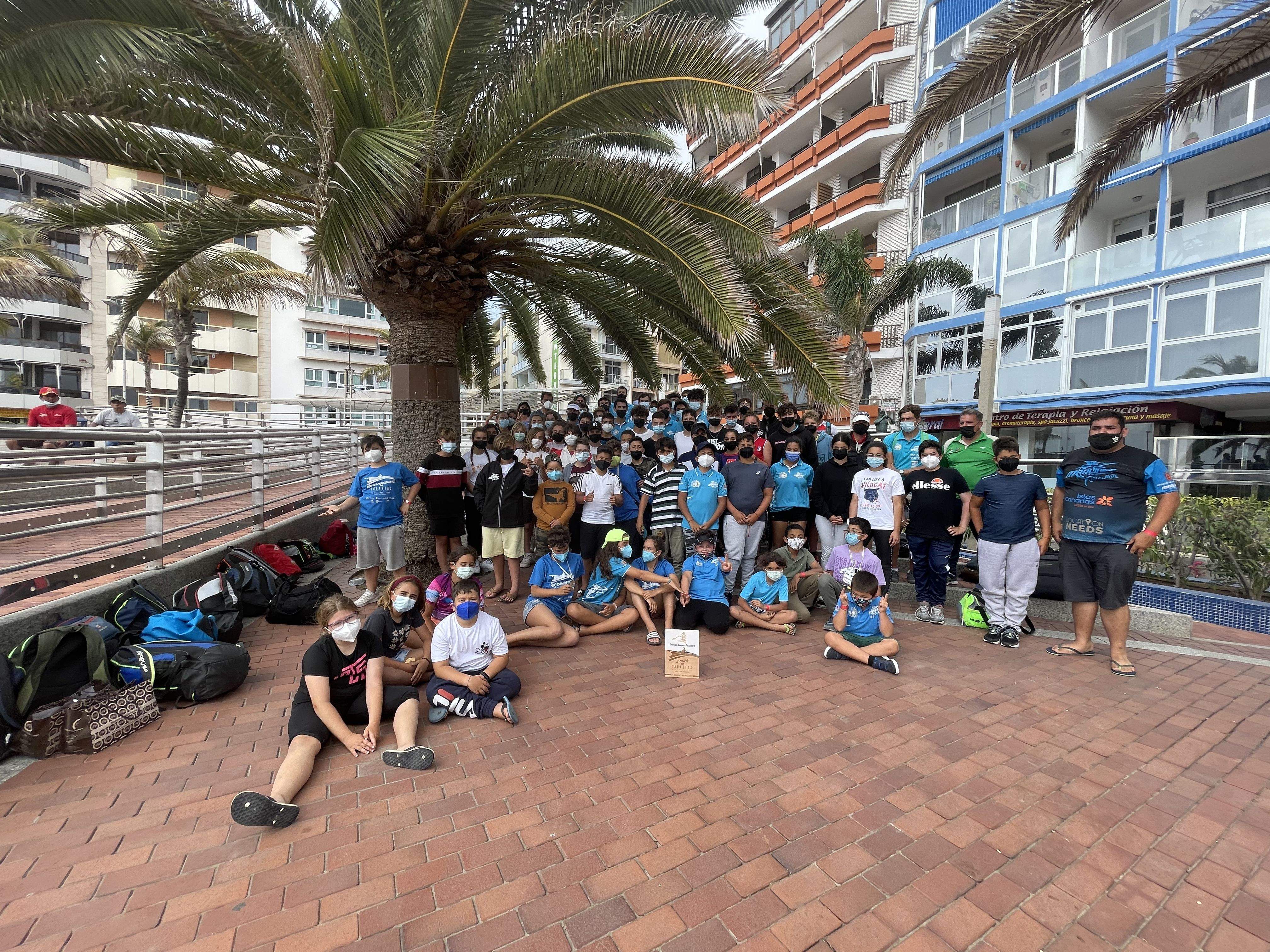 Los Marlines, campeón  de la I Copa de Canarias de Kayak de mar 