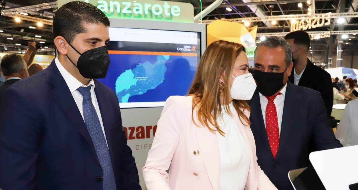 Delegación lanzaroteña en Fitur 2021