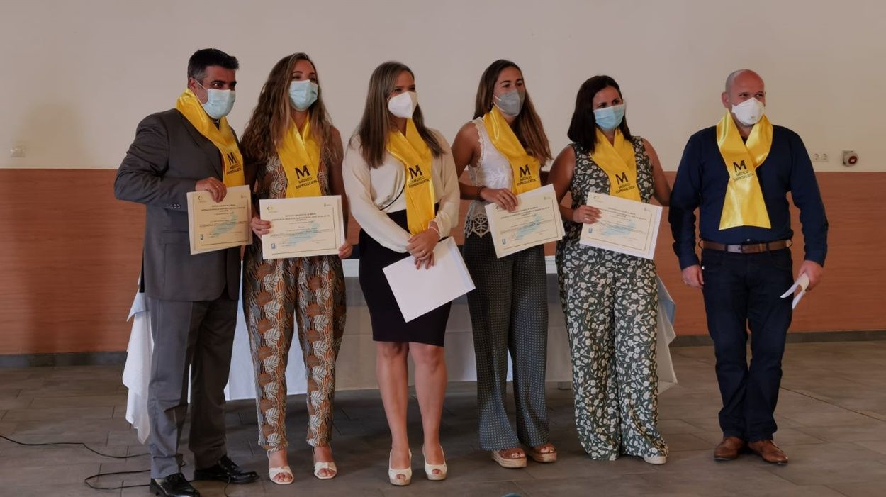 Los seis nuevos médicos especialistas que han culminado su formación en Lanzarote