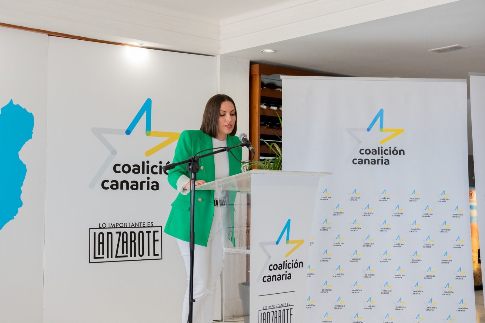 Migdalia Machín revalida su cargo al frente de la Secretaría insular de CC Lanzarote