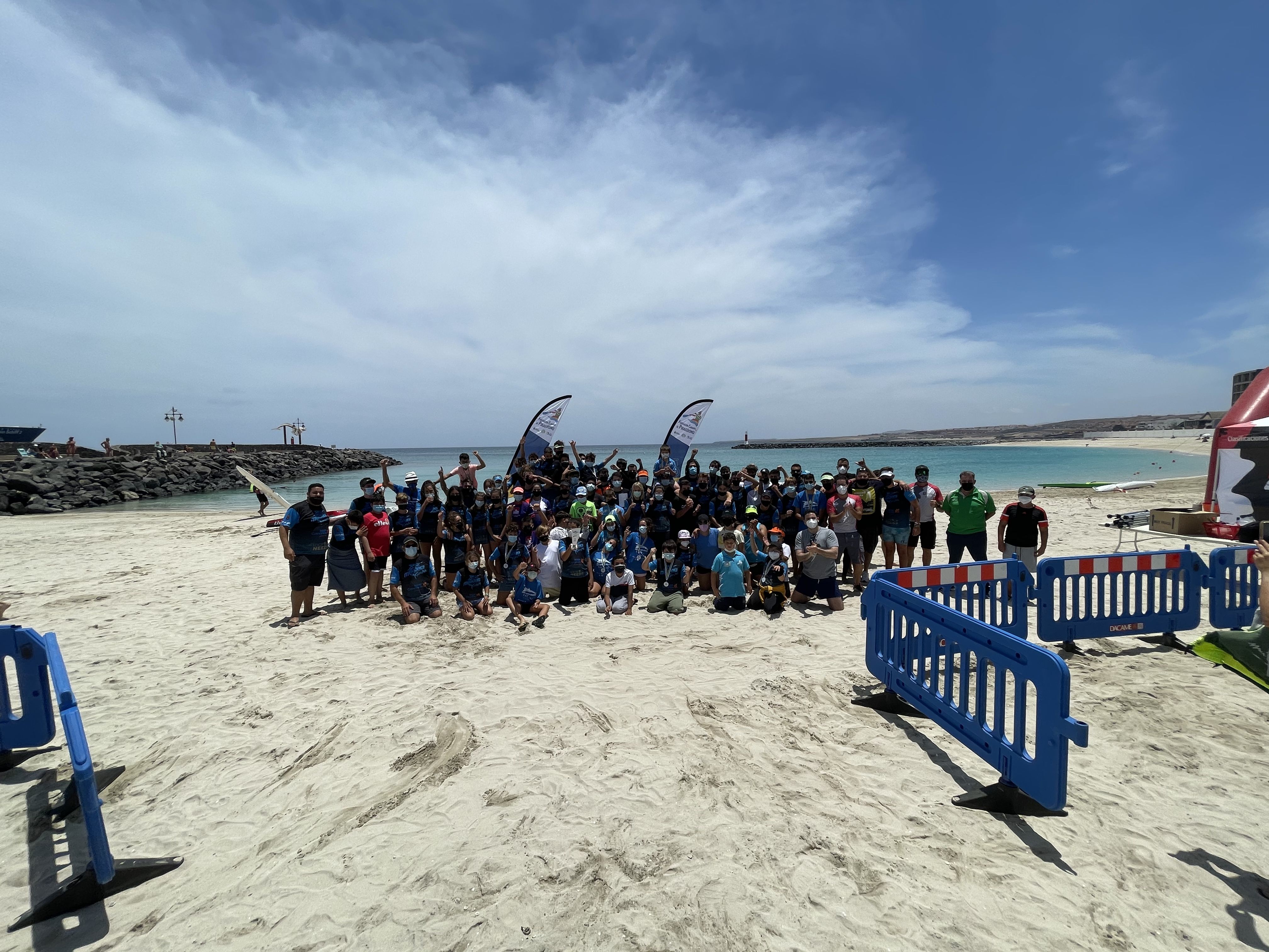 Los Marlines arrasan en la II Copa de Canarias de Kayak de mar