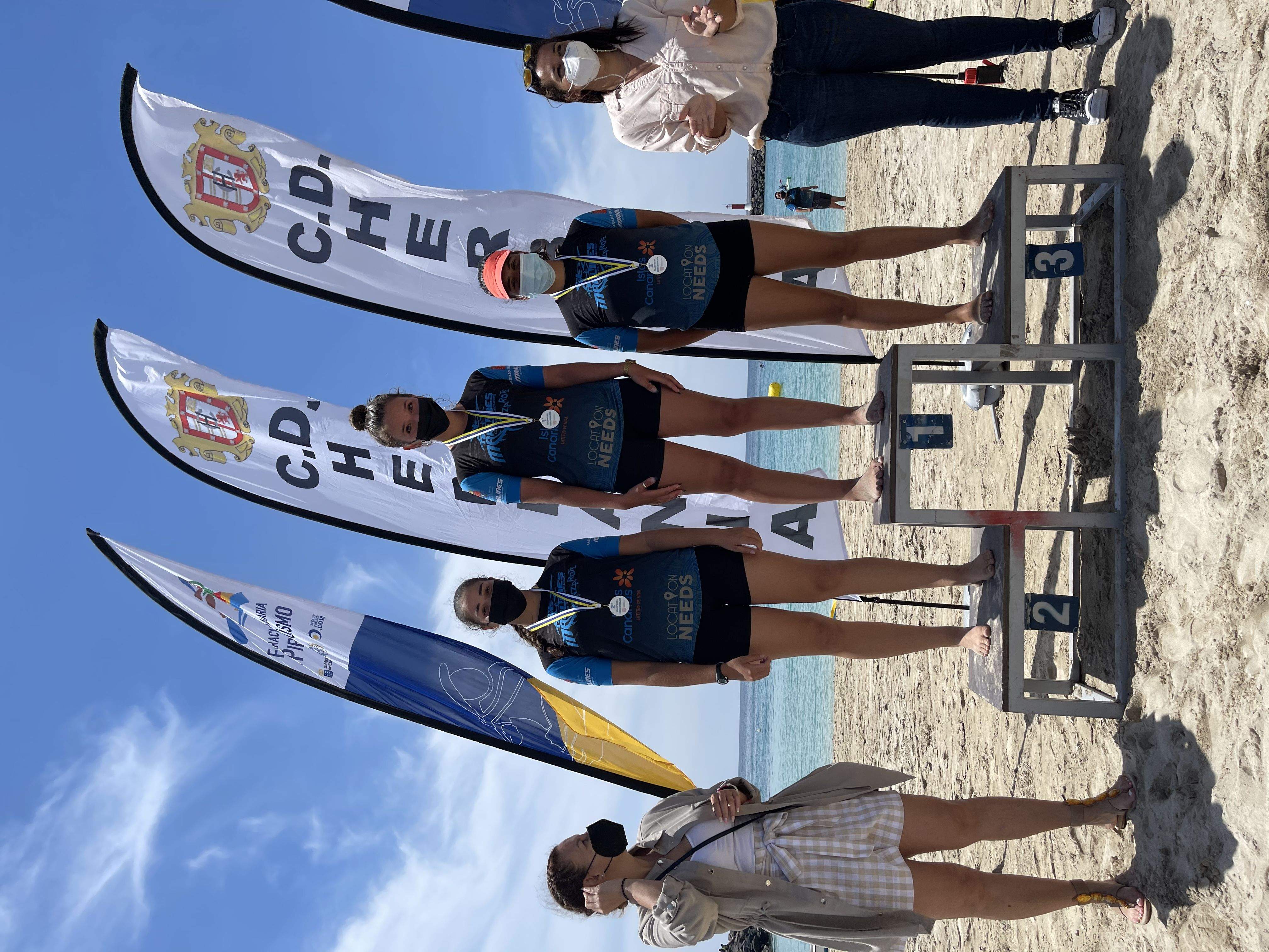 Los Marlines arrasan en la II Copa de Canarias de Kayak de mar