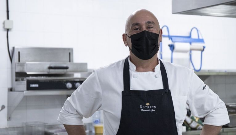 Miguel Pérez, cocinero del Hotel Secrets Lanzarote Resort & Spa Miguel Pérez, cocinero del Hotel Secrets Lanzarote Resort & Spa