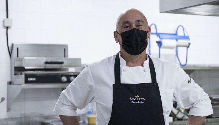 Miguel Pérez, cocinero del Hotel Secrets Lanzarote Resort & Spa