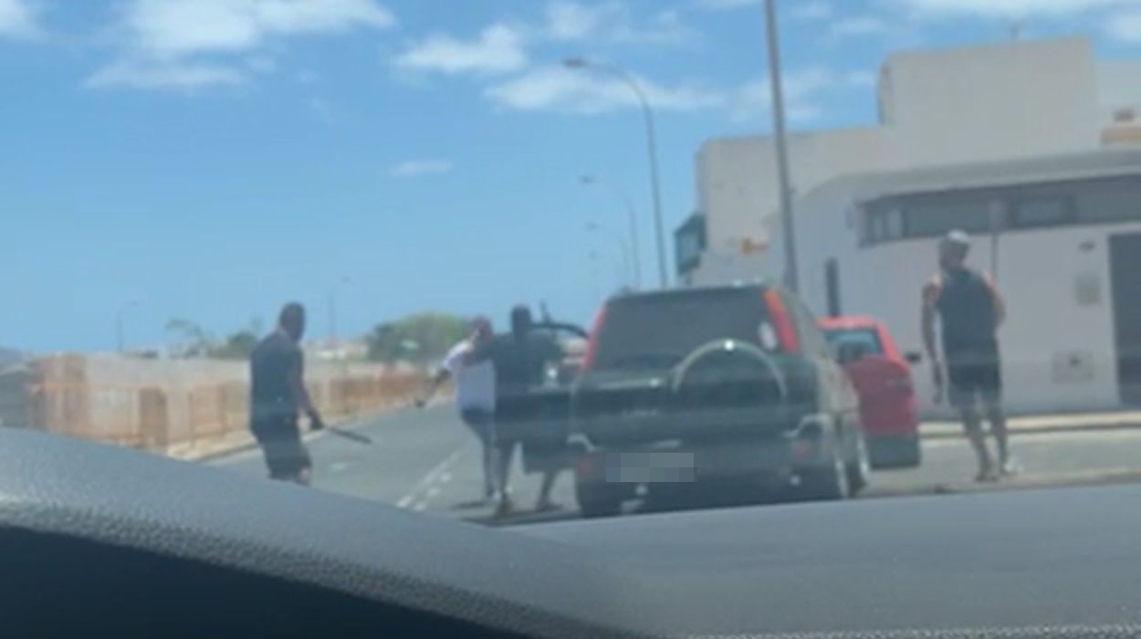 Violenta pelea en Arrecife