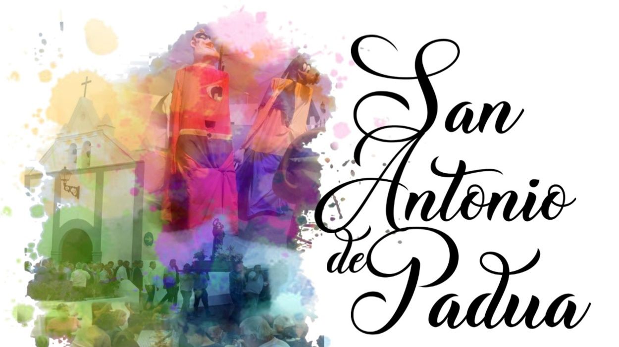Cartel de las fiestas de San Antonio de Padua en Güime