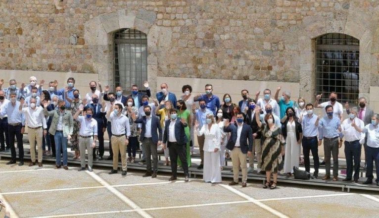 Reunión de alcaldes del PP Reunión de alcaldes del PP