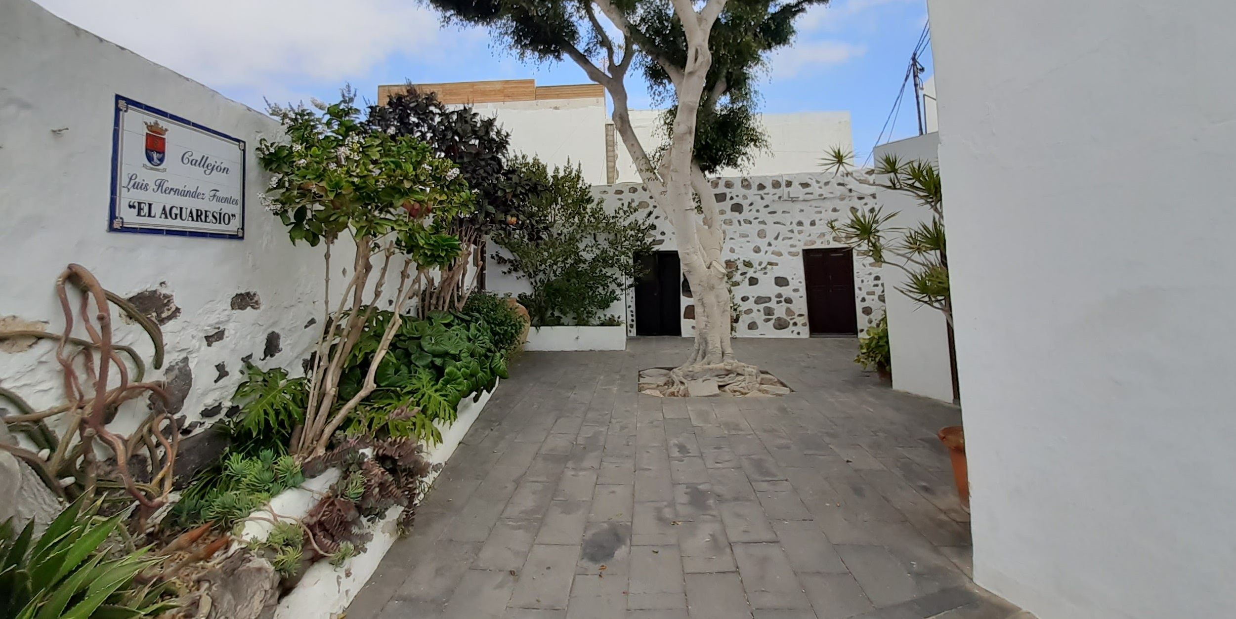 Callejón de El aguaresío en Arrecife