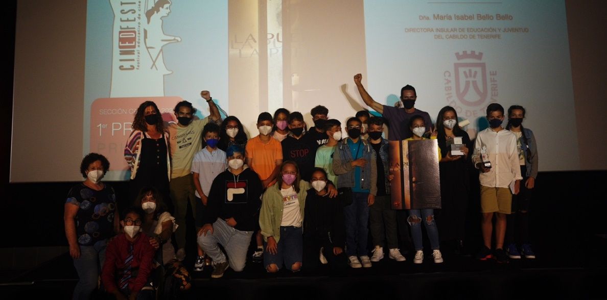El CEIP Capellanía del Yágabo, de Lanzarote, se alza con el Primer Premio de Primaria de Cinedfest 8