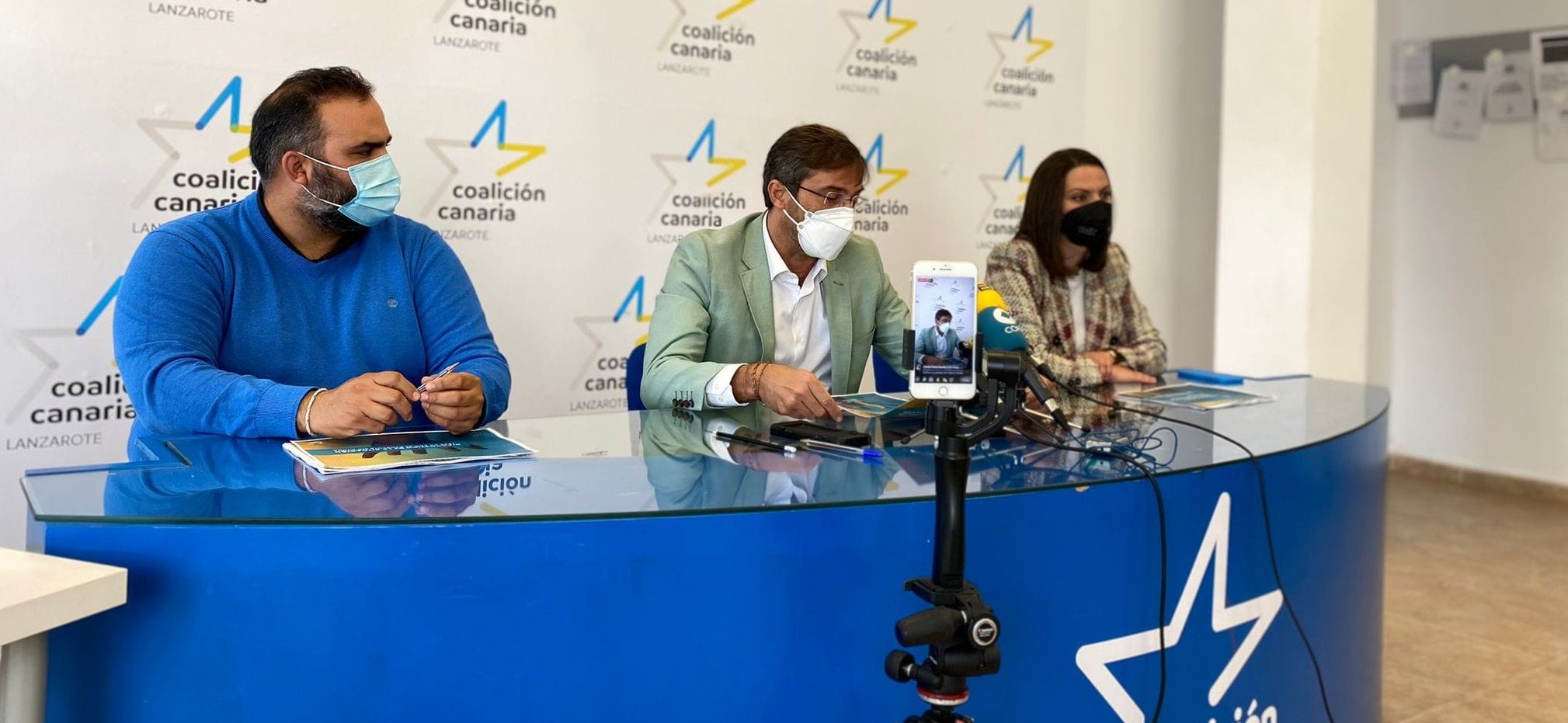 Consejeros de Coalición Canaria en el Cabildo
