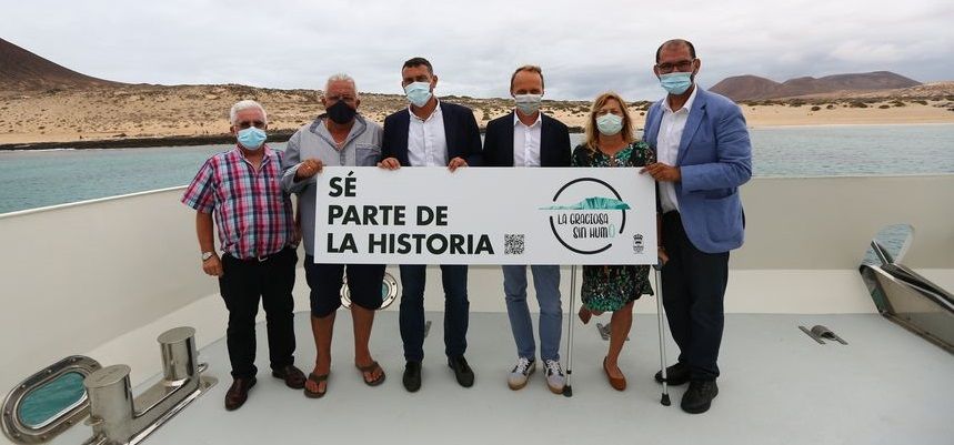 Presentación de la campaña La Graciosa sin humo