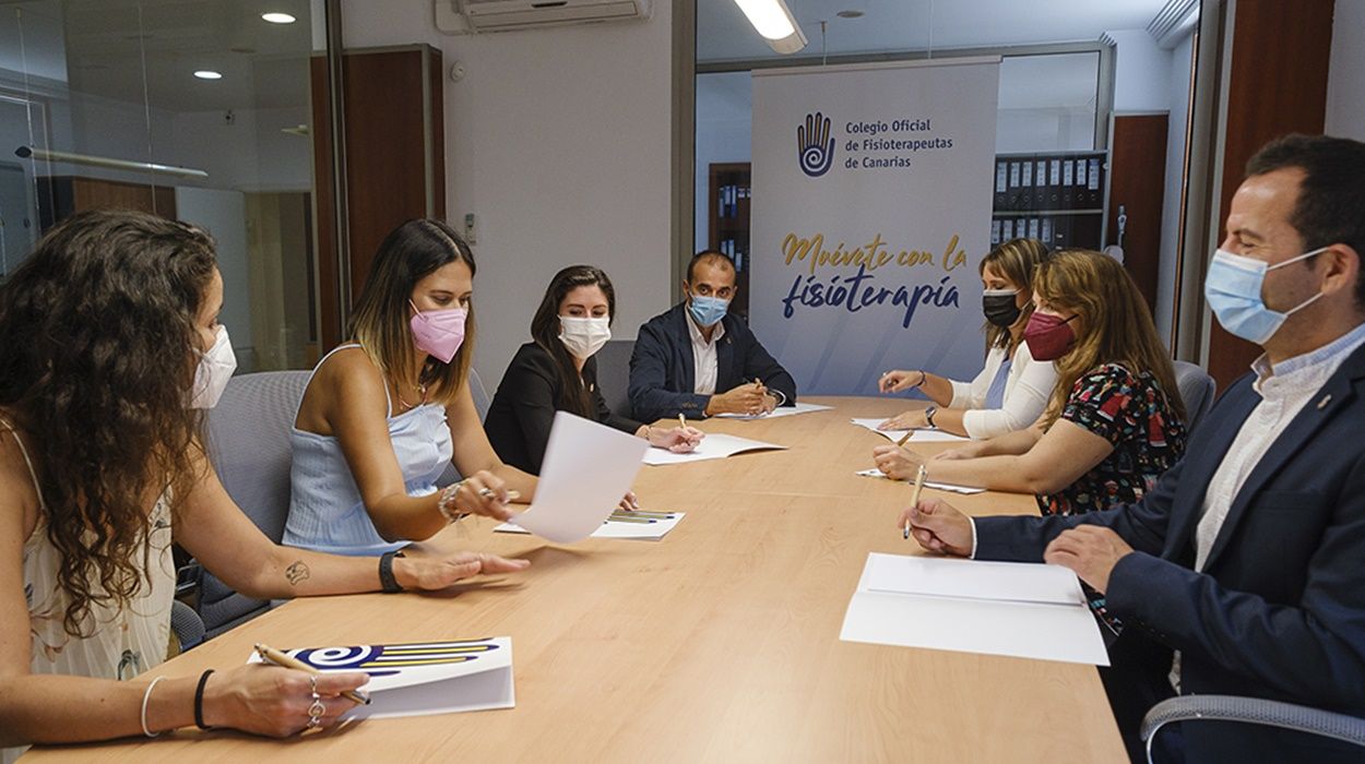 Junta Directiva del Colegio Oficial de Fisioterapeutas de Canarias