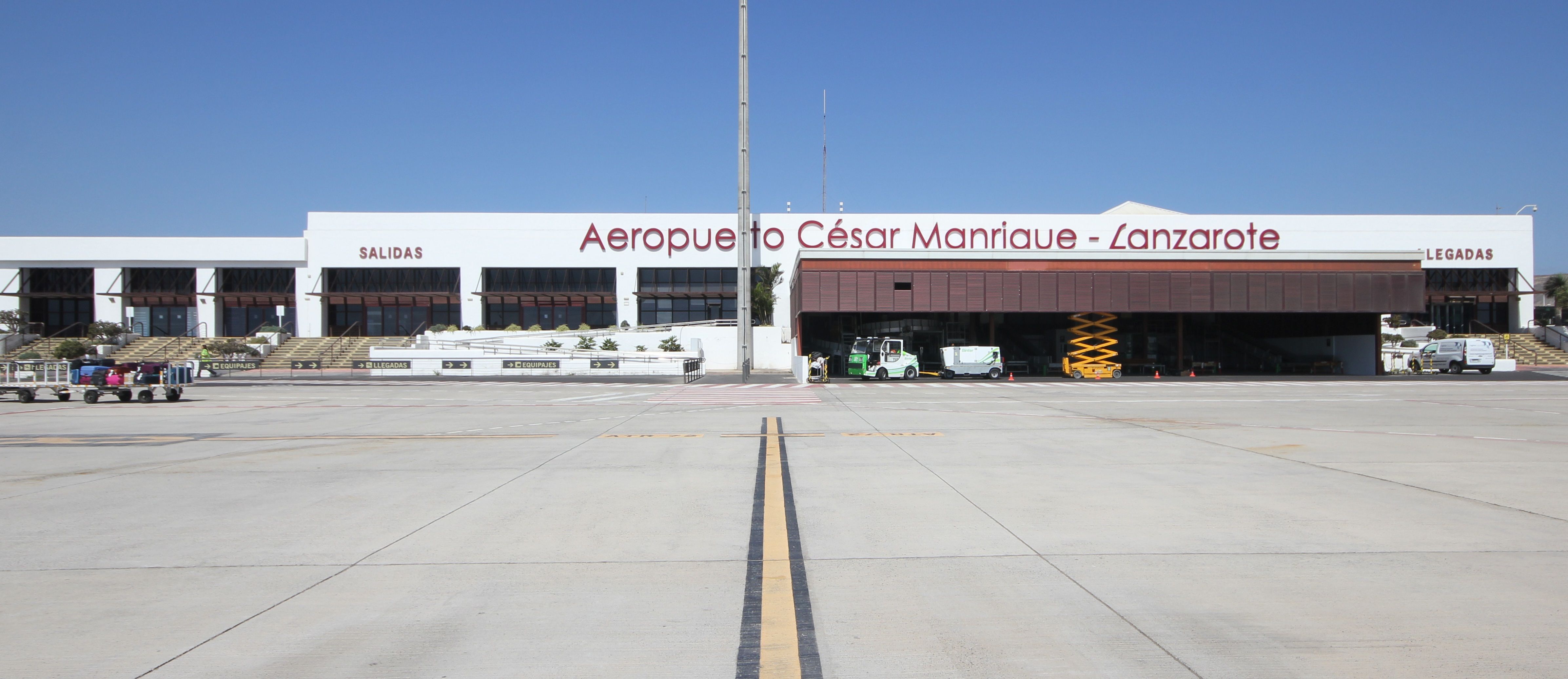 Terminal 2 del aeropuerto de Lanzarote