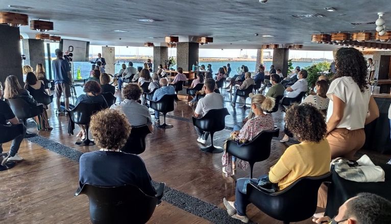 Imagen de la presentación del ‘Proyecto +P’ del Colegio de Arquitectos