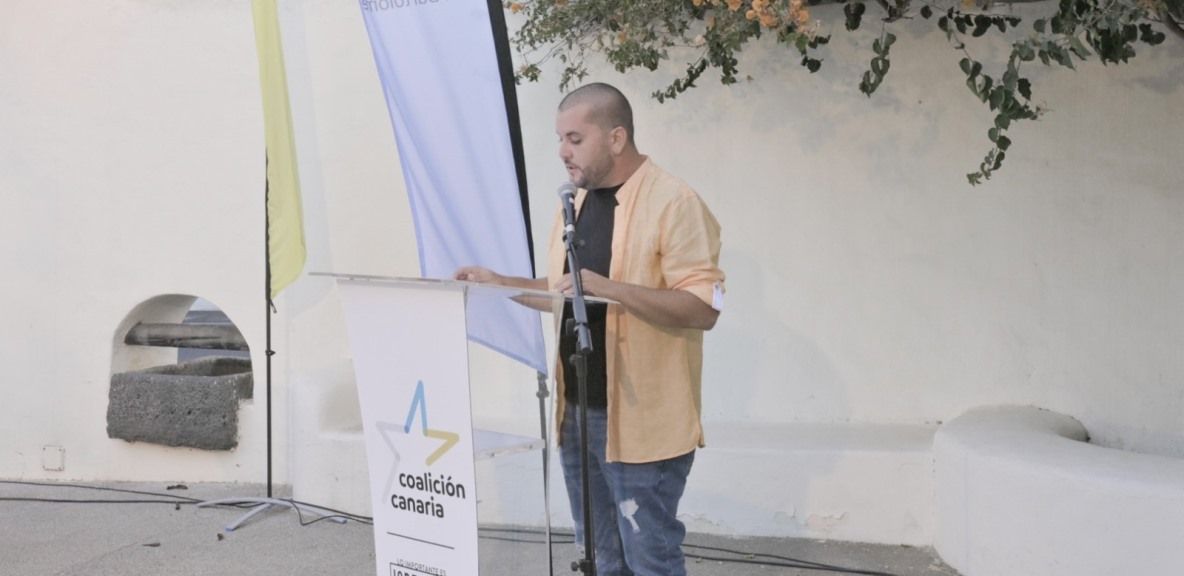 Eduardo Díaz. Secretario local CC San Bartolomé 