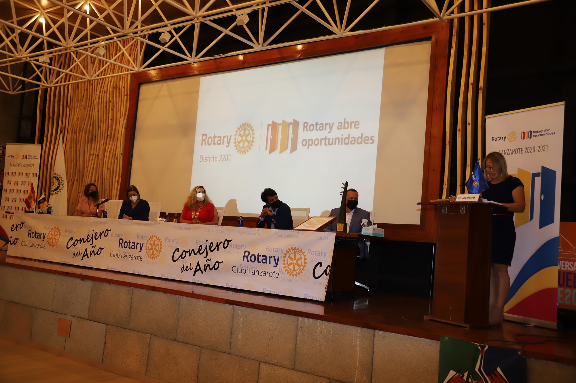Quino Pérez elegido Conejero del Año por Rotary Club 