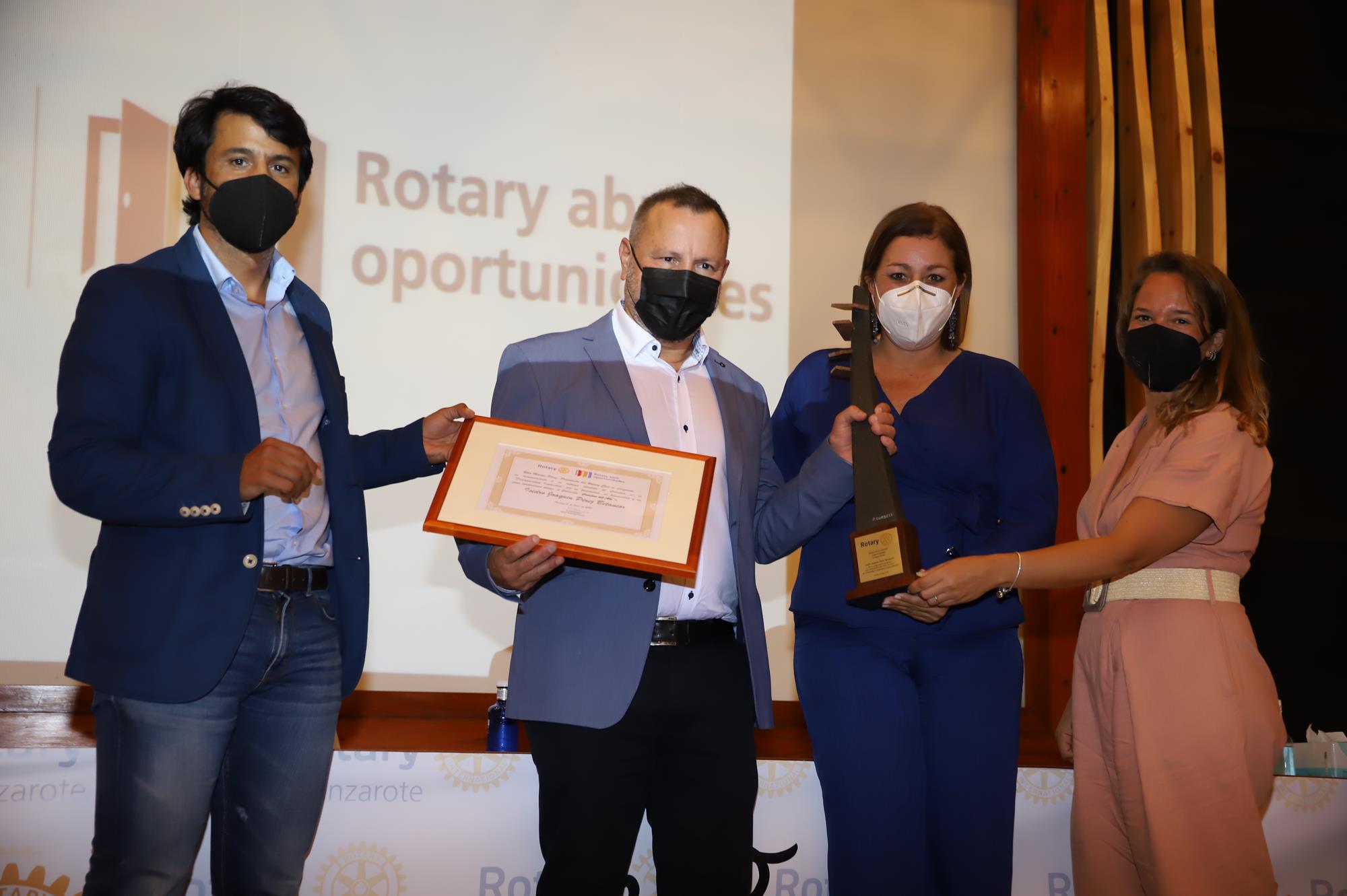 Quino Pérez elegido Conejero del Año por Rotary Club 