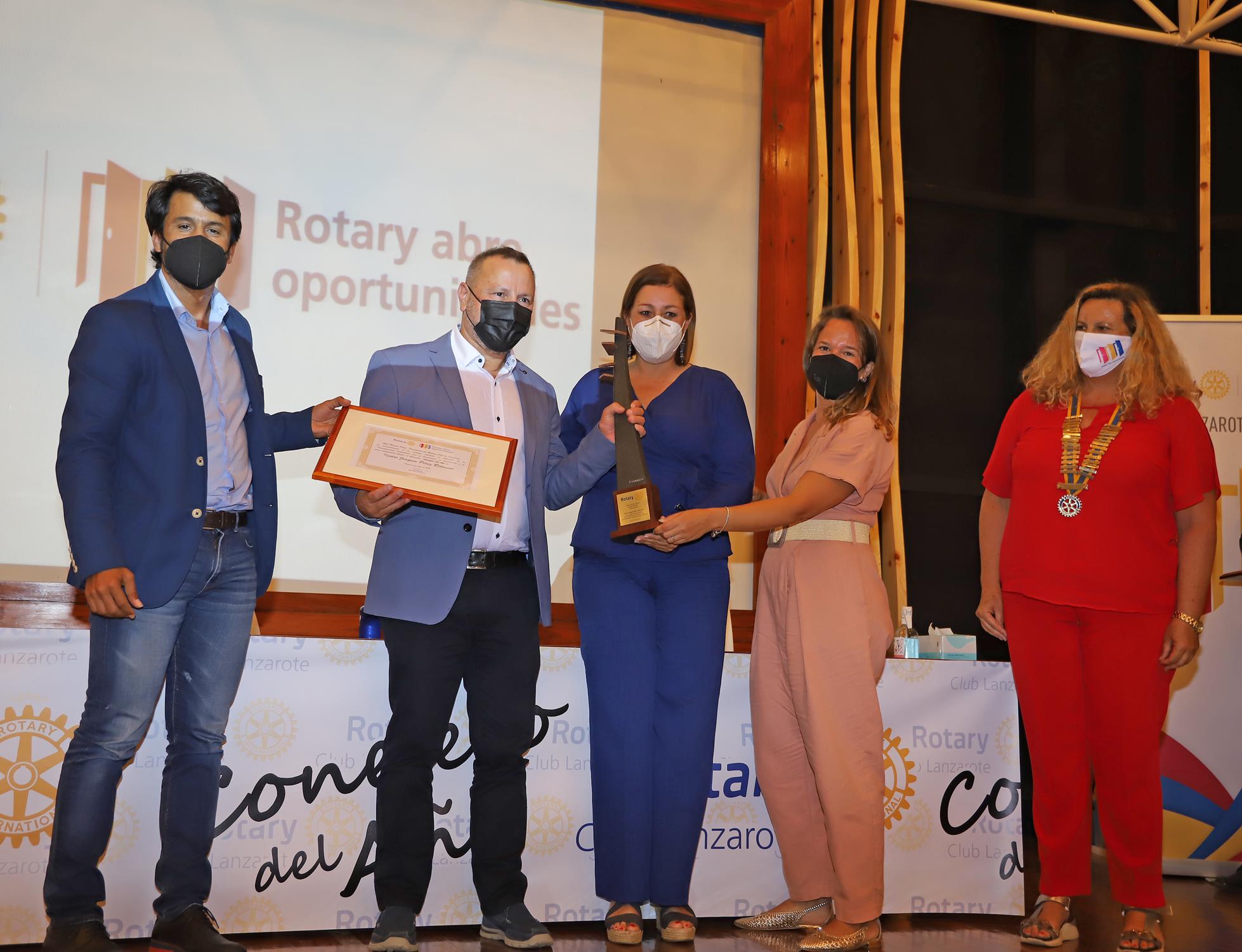 Quino Pérez elegido Conejero del Año por Rotary Club 