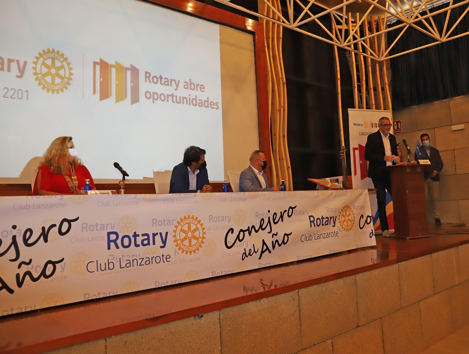 Quino Pérez elegido Conejero del Año por Rotary Club 