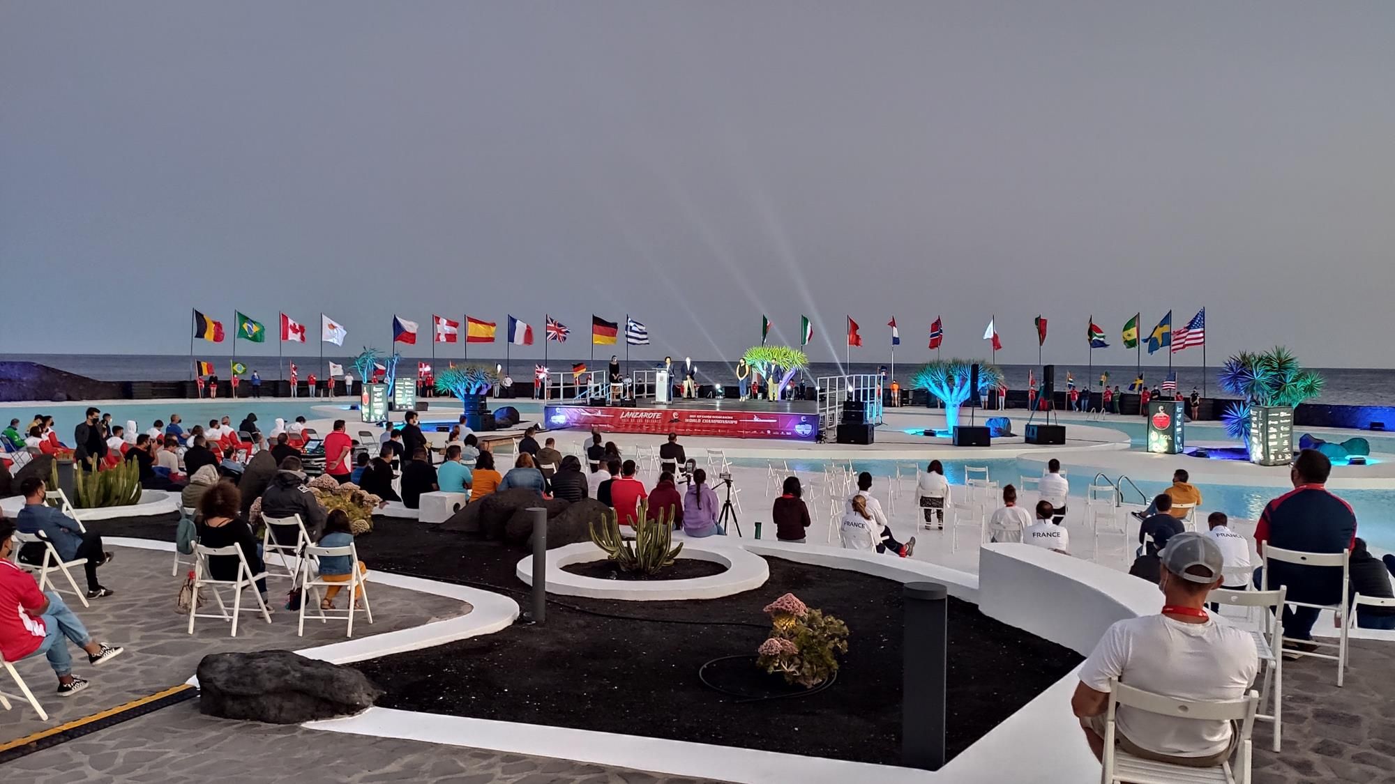 Ceremonia de apertura de la ICF Canoe Ocean Racing World Championship