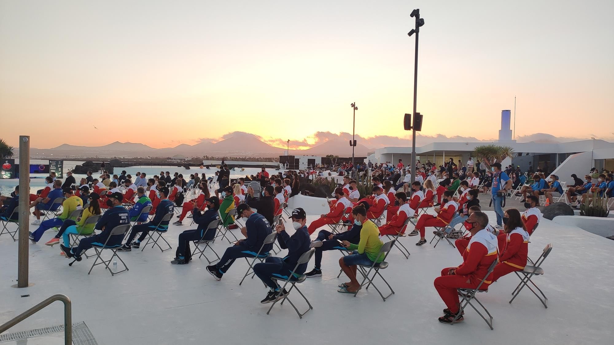 Ceremonia de apertura de la ICF Canoe Ocean Racing World Championship