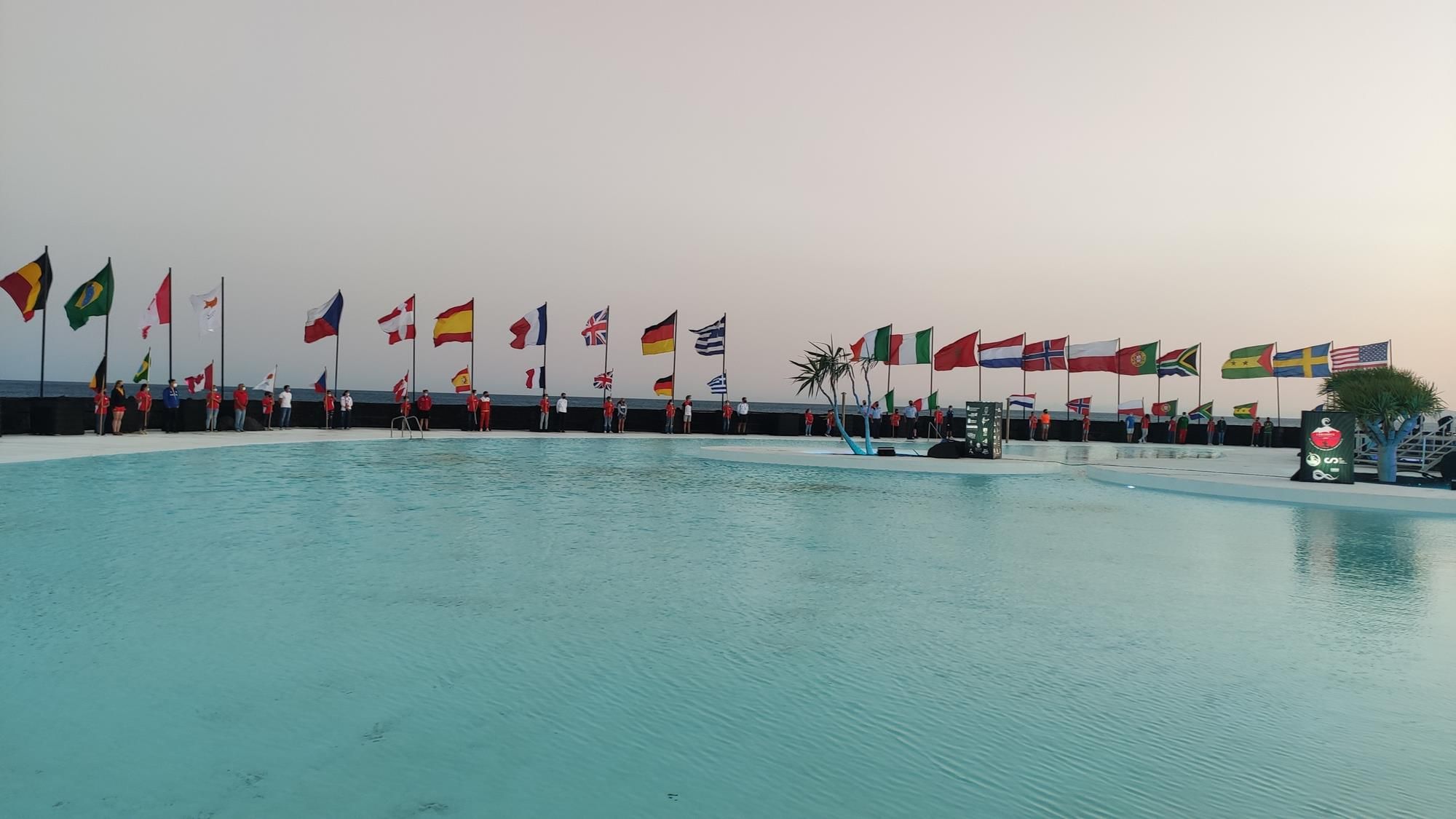 Ceremonia de apertura de la ICF Canoe Ocean Racing World Championship