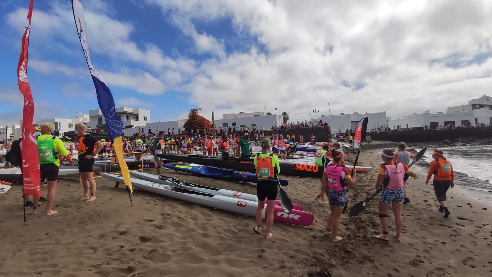 Nicolas Notten y Michele Burn se proclamaron ganadores de la ICF Canoe Ocean Racing World Championship