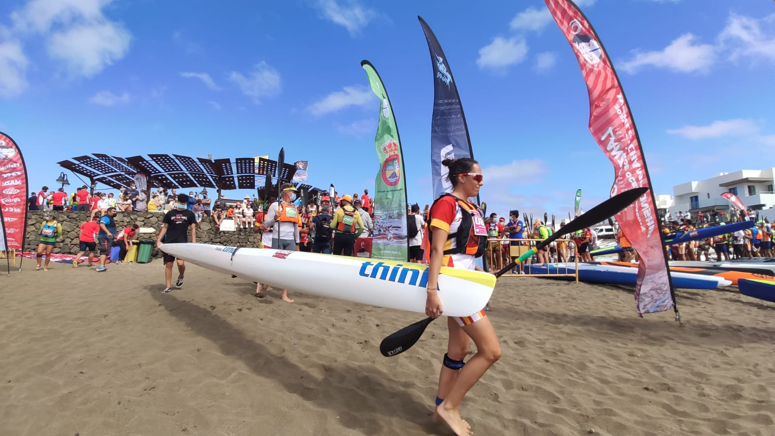 Nicolas Notten y Michele Burn se proclamaron ganadores de la ICF Canoe Ocean Racing World Championship