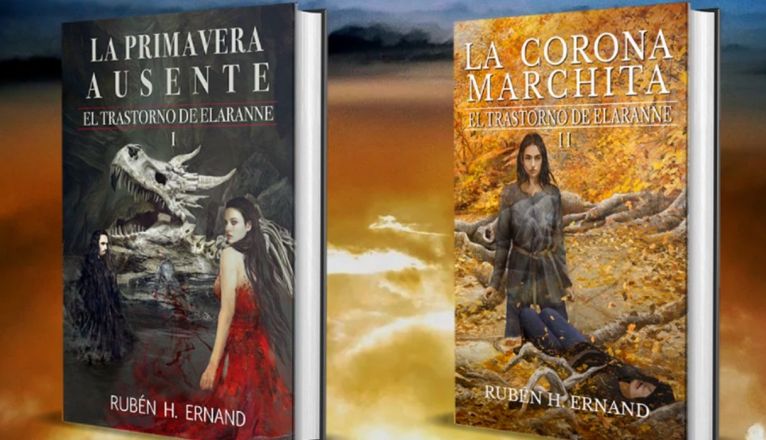 Imagen de los dos primeros volúmenes de la saga 'El Trastorno de Elaranne' Imagen de los dos primeros volúmenes de la saga 'El Trastorno de Elaranne'