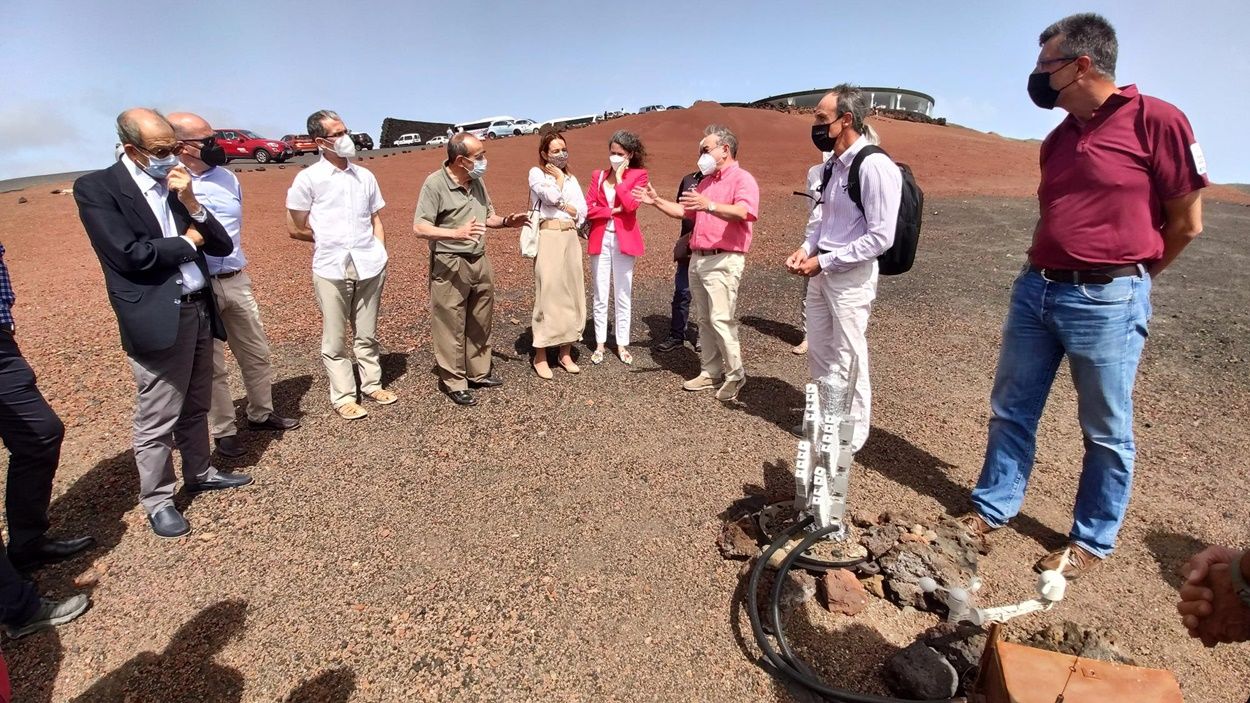 Debate con expertos en geotermia en Lanzarote