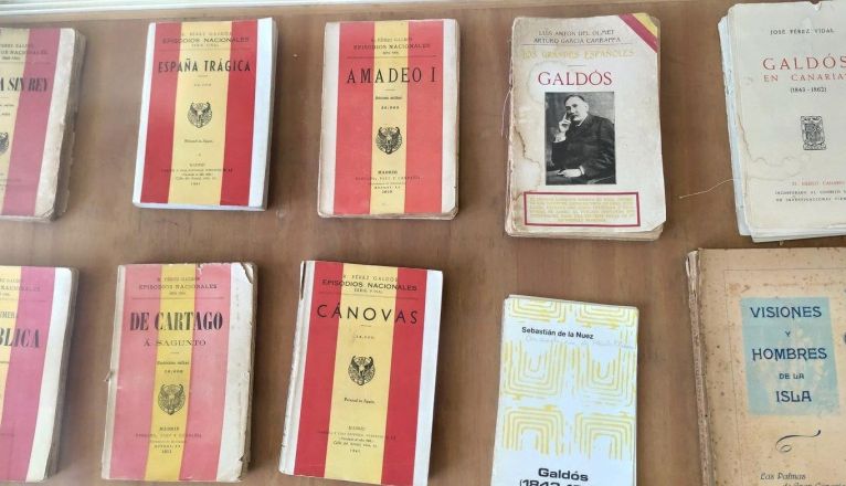 Exposición sobre Galdós en la Biblioteca insular Exposición sobre Galdós en la Biblioteca insular