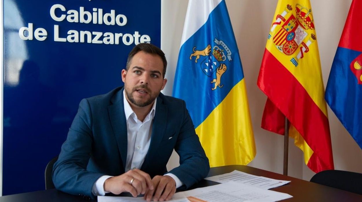 El secretario del PP en Lanzarote, Jacobo Medina