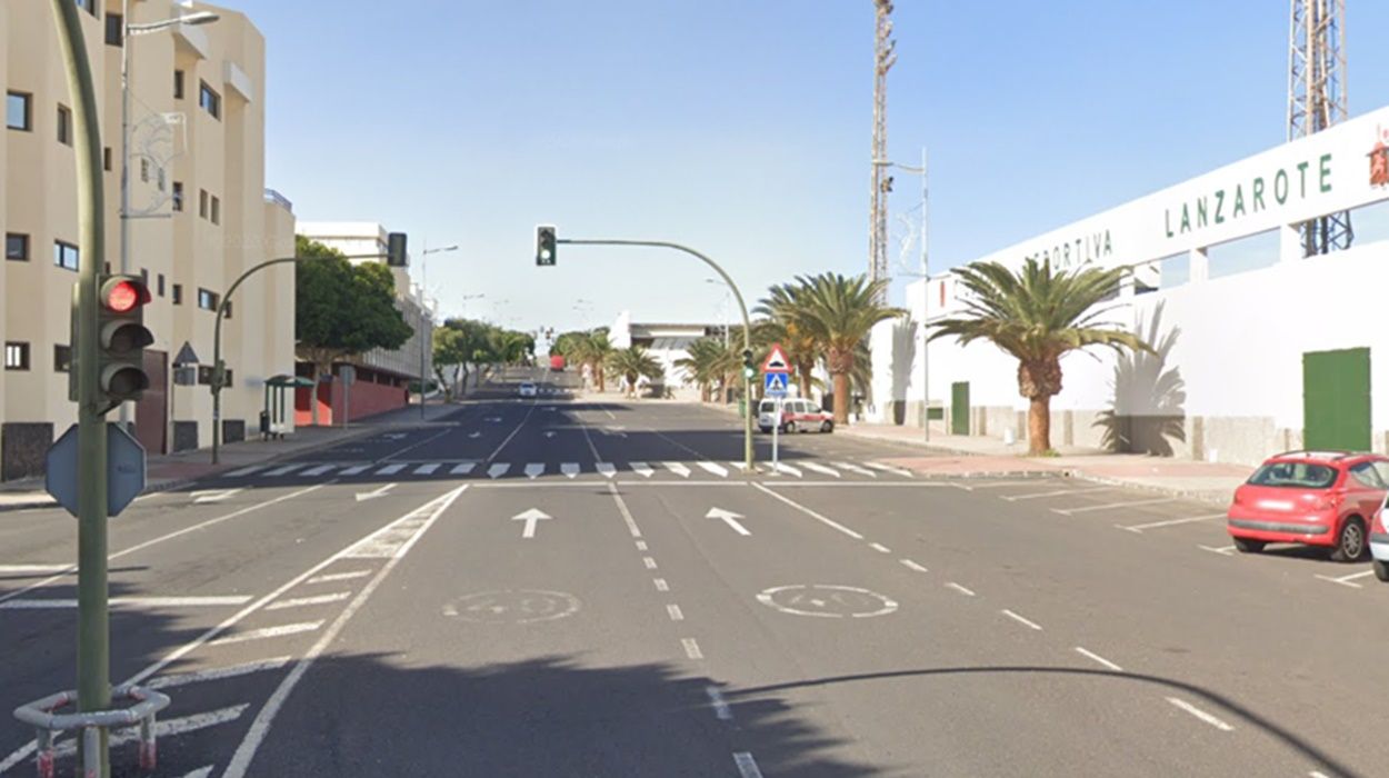 Imagen de la calle Alcalde Ginés de la Hoz, donde tuvieron lugar los hechos