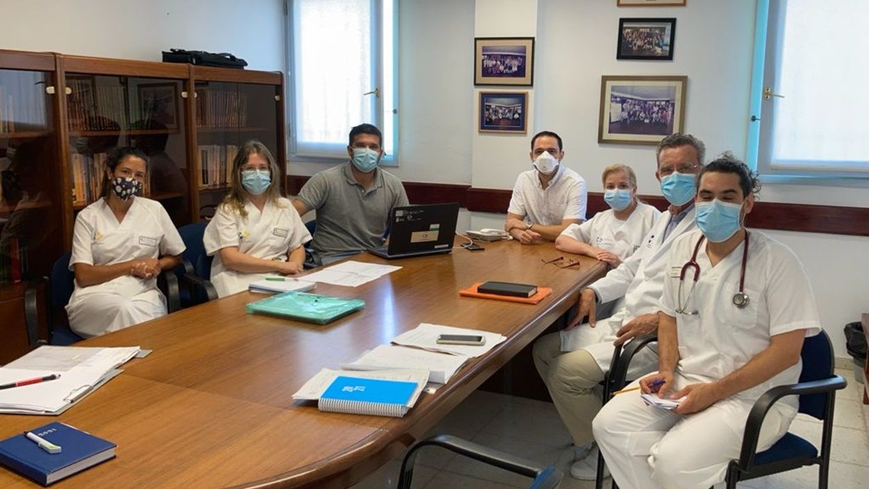 Equipo de la Unidad de Geriatría a Domicilio