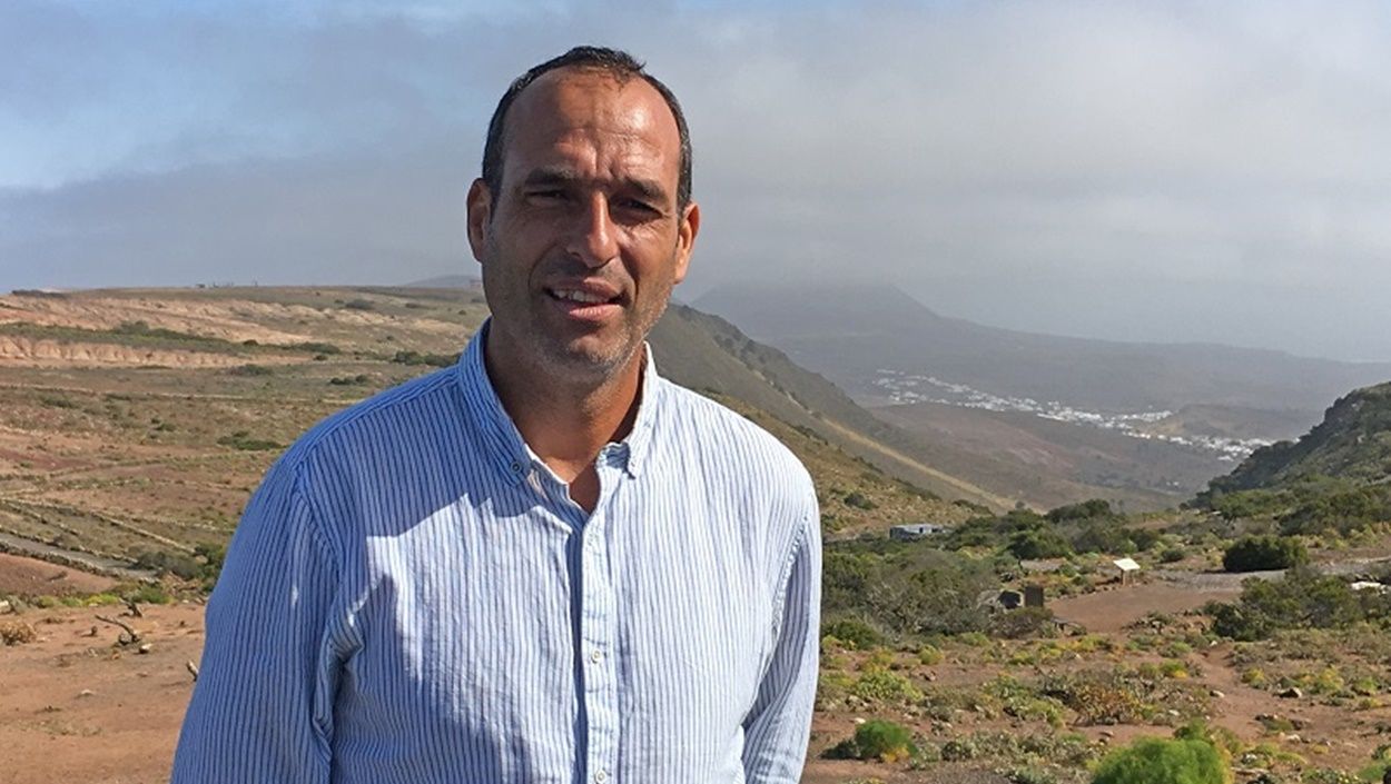 Alfredo Villalba, portavoz del PSOE en Haría