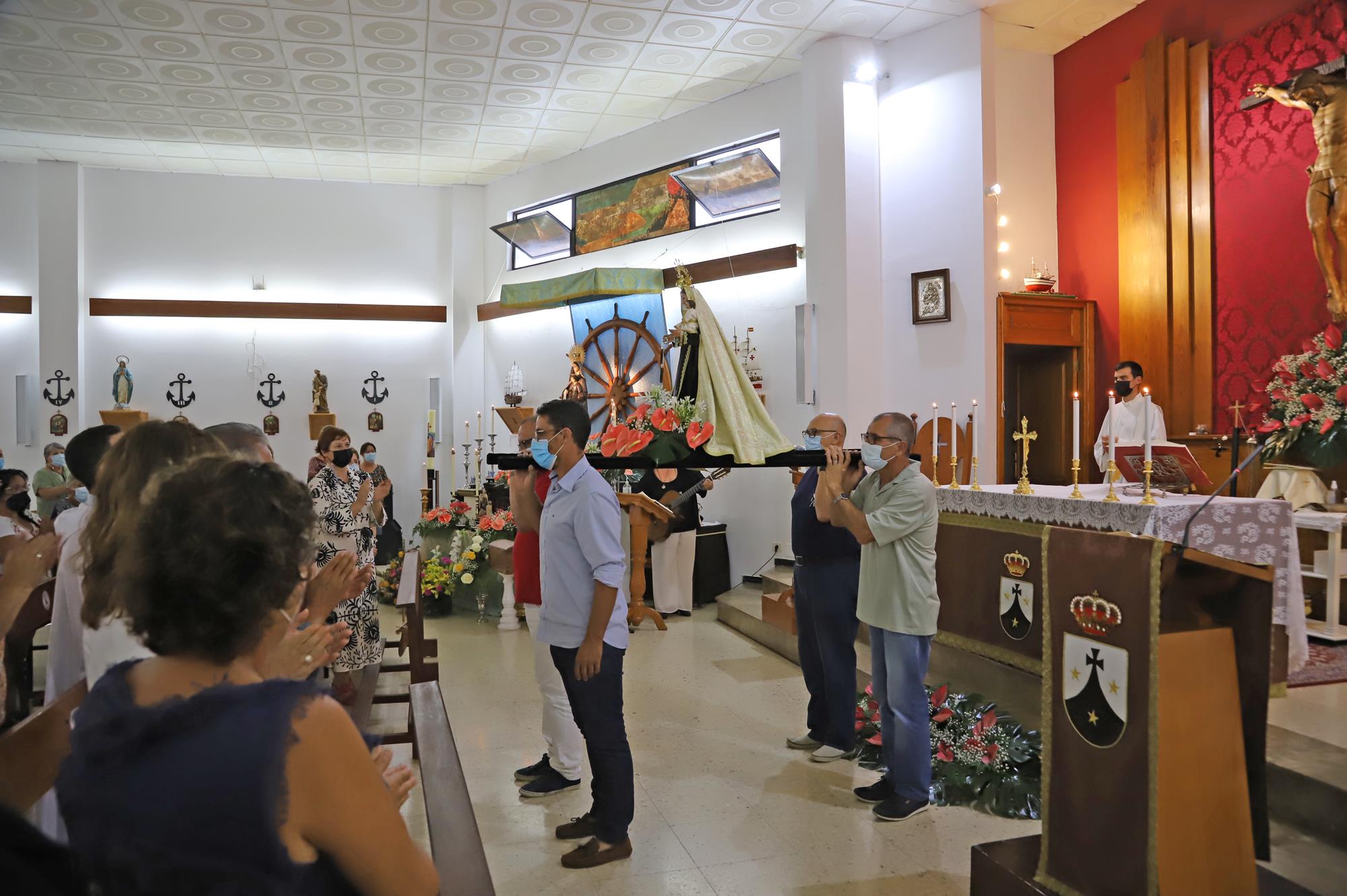 Valterra celebra el día de la Virgen del Carmen en Valterra