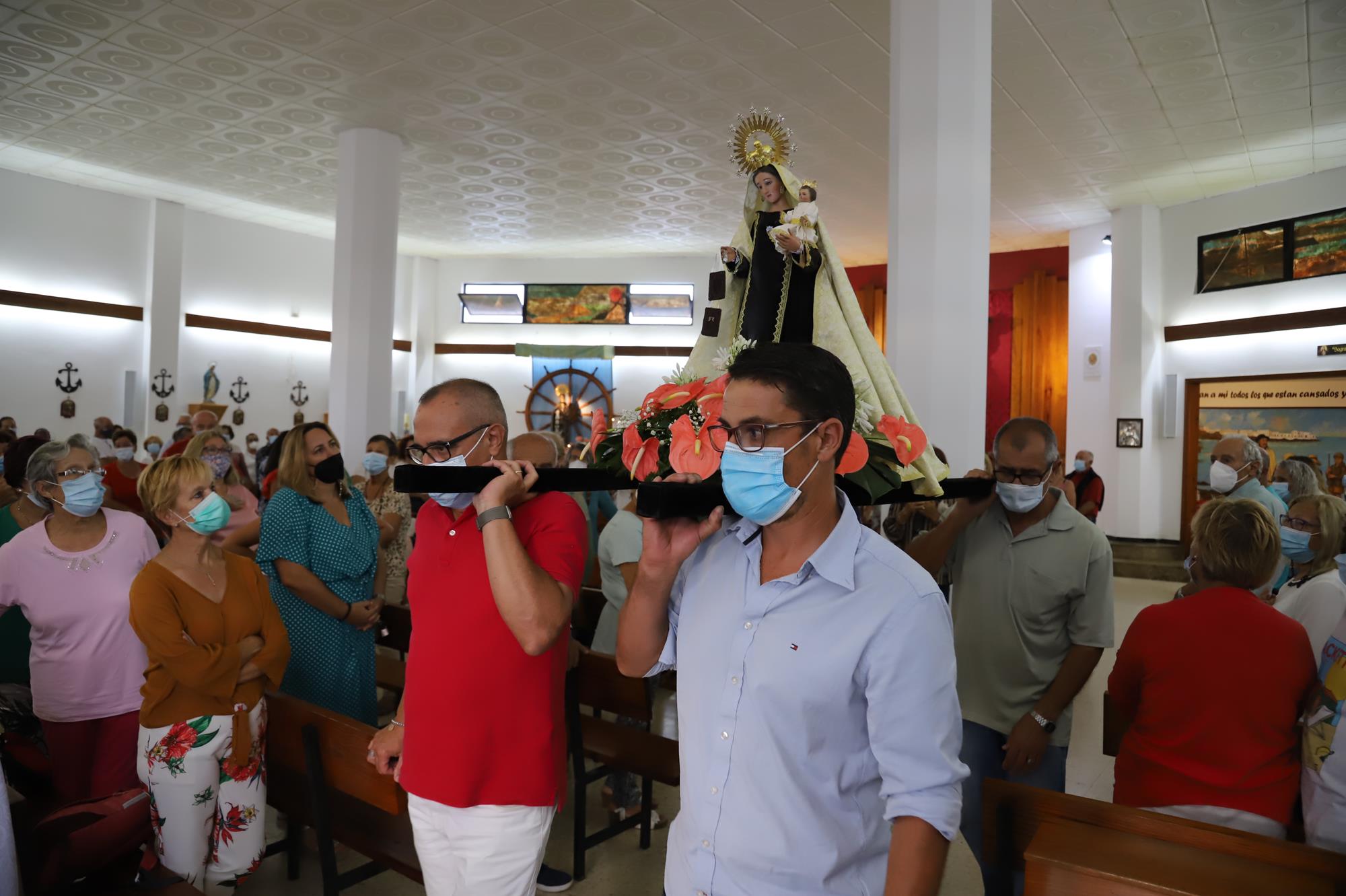 Valterra celebra el día de la Virgen del Carmen en Valterra